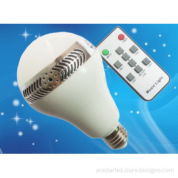 Multifunction Speaker with LED Bulb